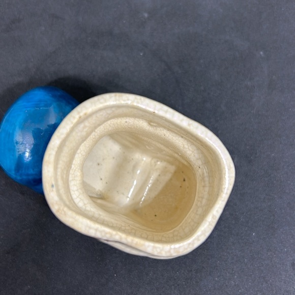 Occupied Japan Ceramic Blue Boot antique! - Picture 5 of 10